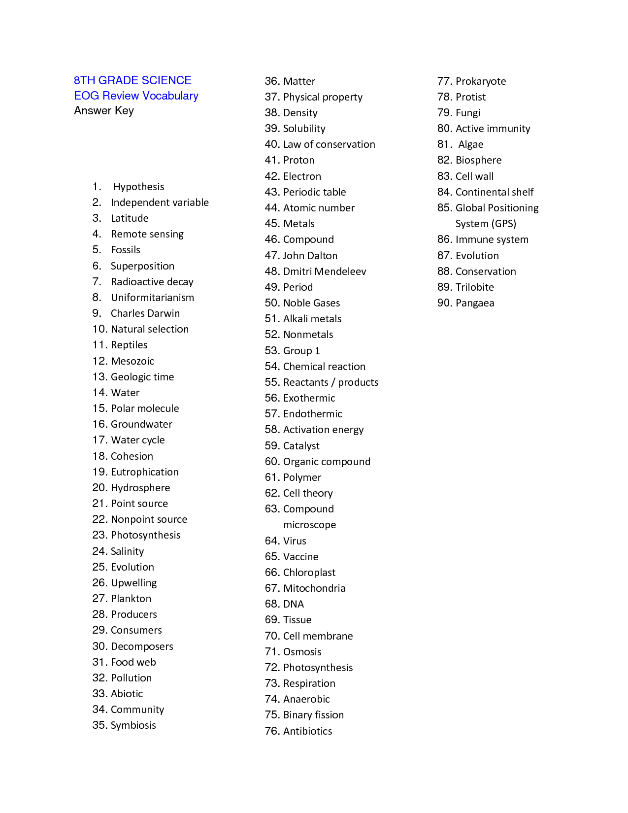 12 Best Images of Science Worksheets With Answer Key - Electromagnetic