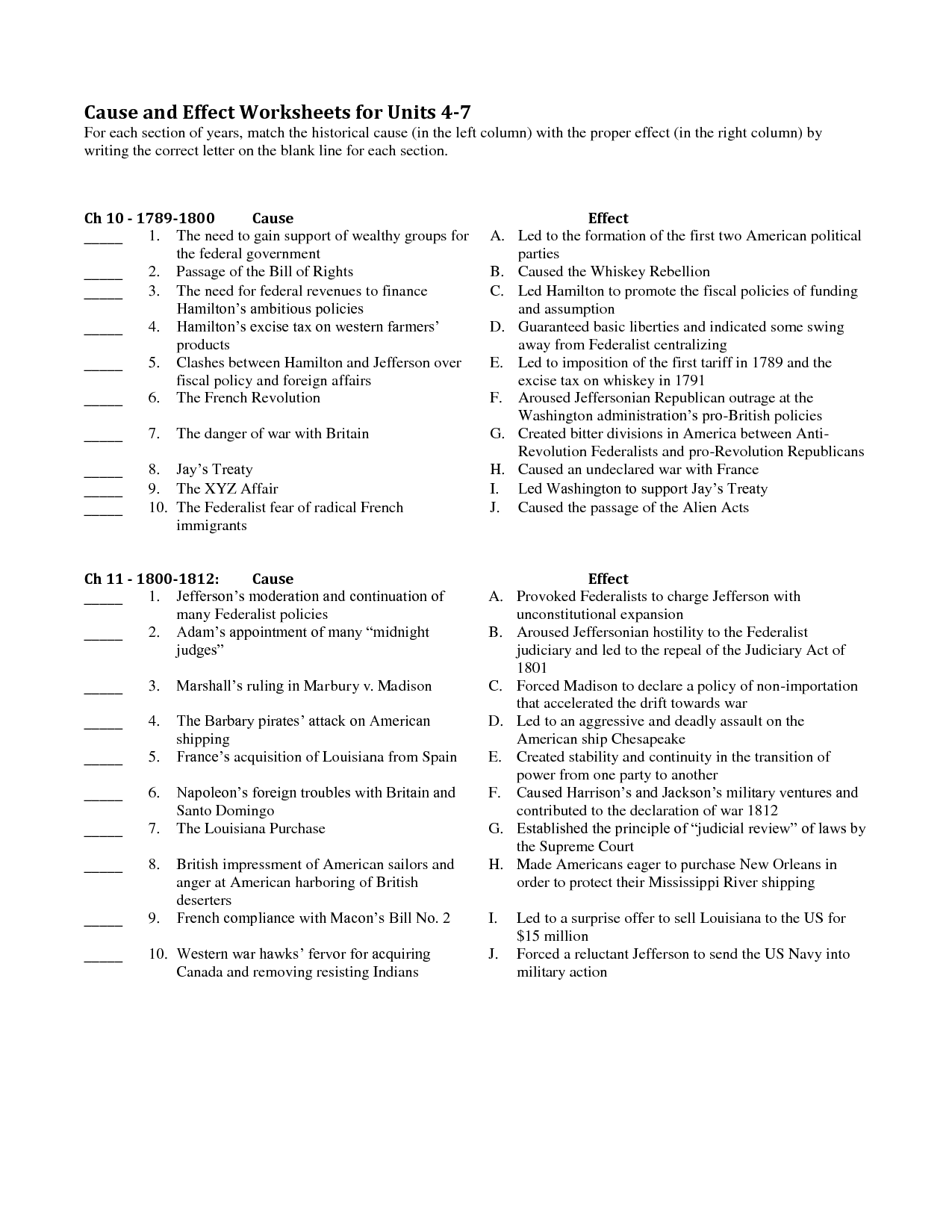 9 Best Images of Cause And Effect Blank Worksheets - Cause ...