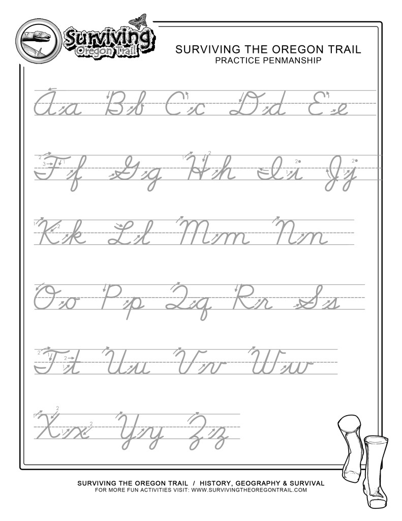 How To Practice Cursive Writing