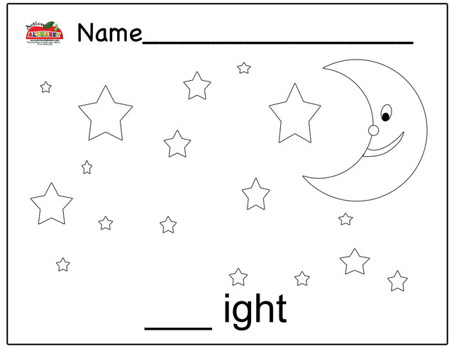 day and night coloring pages for preschool - photo #1