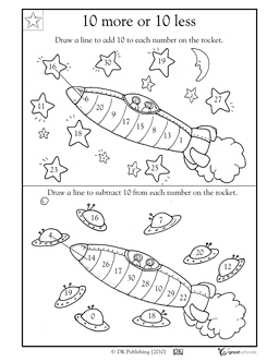 Fun First Grade Math Worksheets Printable