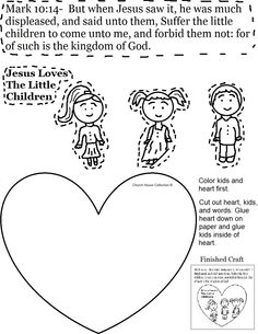 Jesus Loves Children Activity