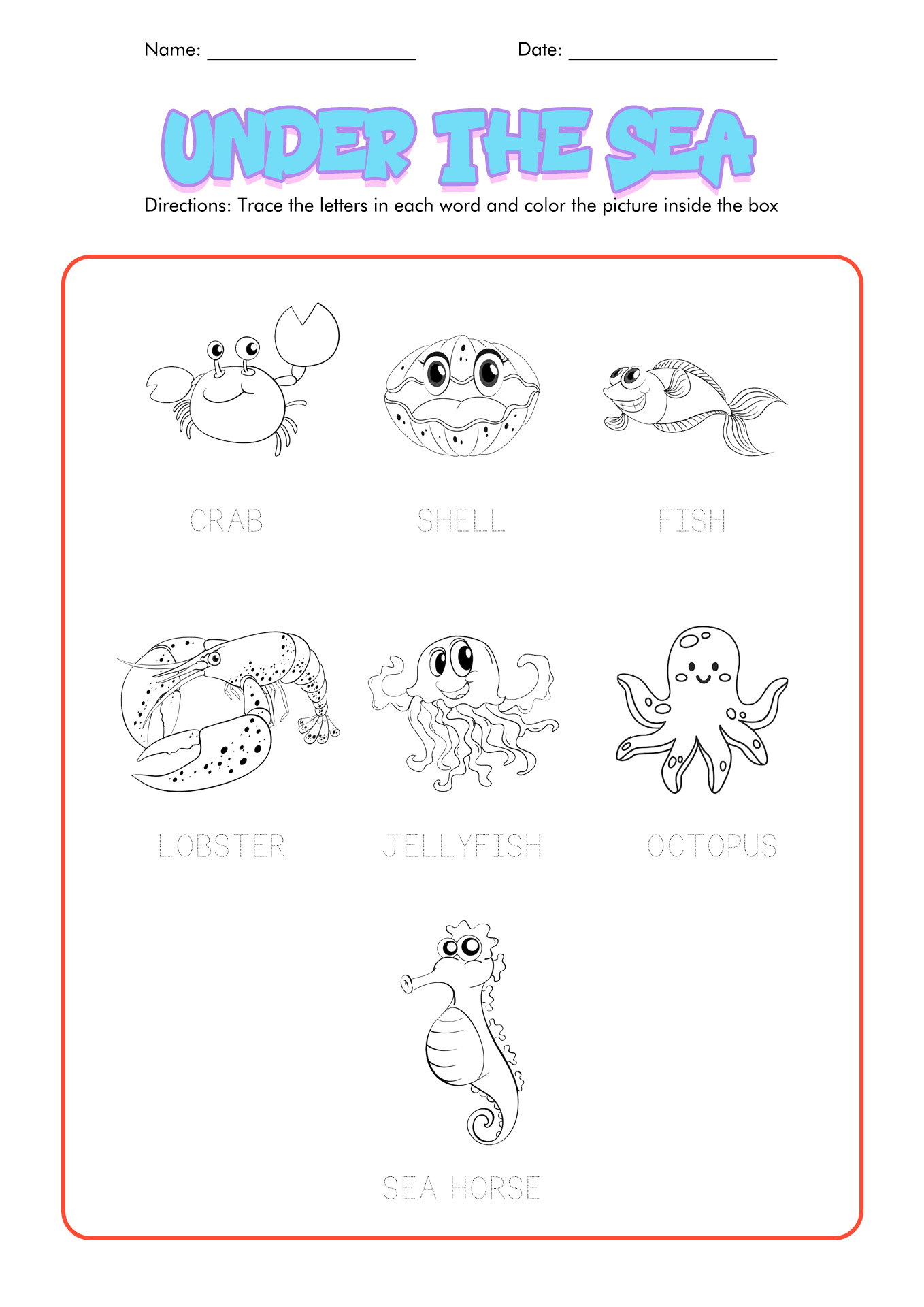 animal worksheets habitats kindergarten on Images  Animal 17 Animal Best Vocabulary  of Worksheet