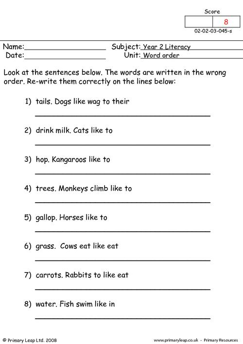 17 Best Images Of Worksheets Scrambled Sentences Scrambled Sentences Worksheets Sentence Word