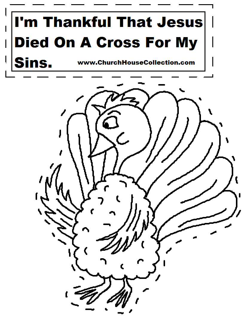 Thanksgiving Sunday School Lessons and Coloring Pages