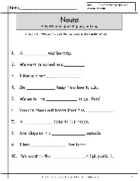 First 1st Grade Worksheets