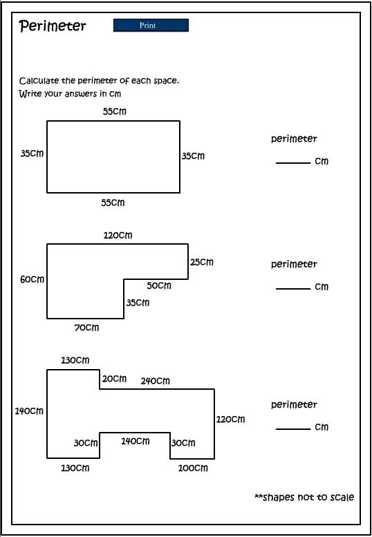 8 Best Images of Area Worksheet Grade 4 - Area Perimeter Irregular