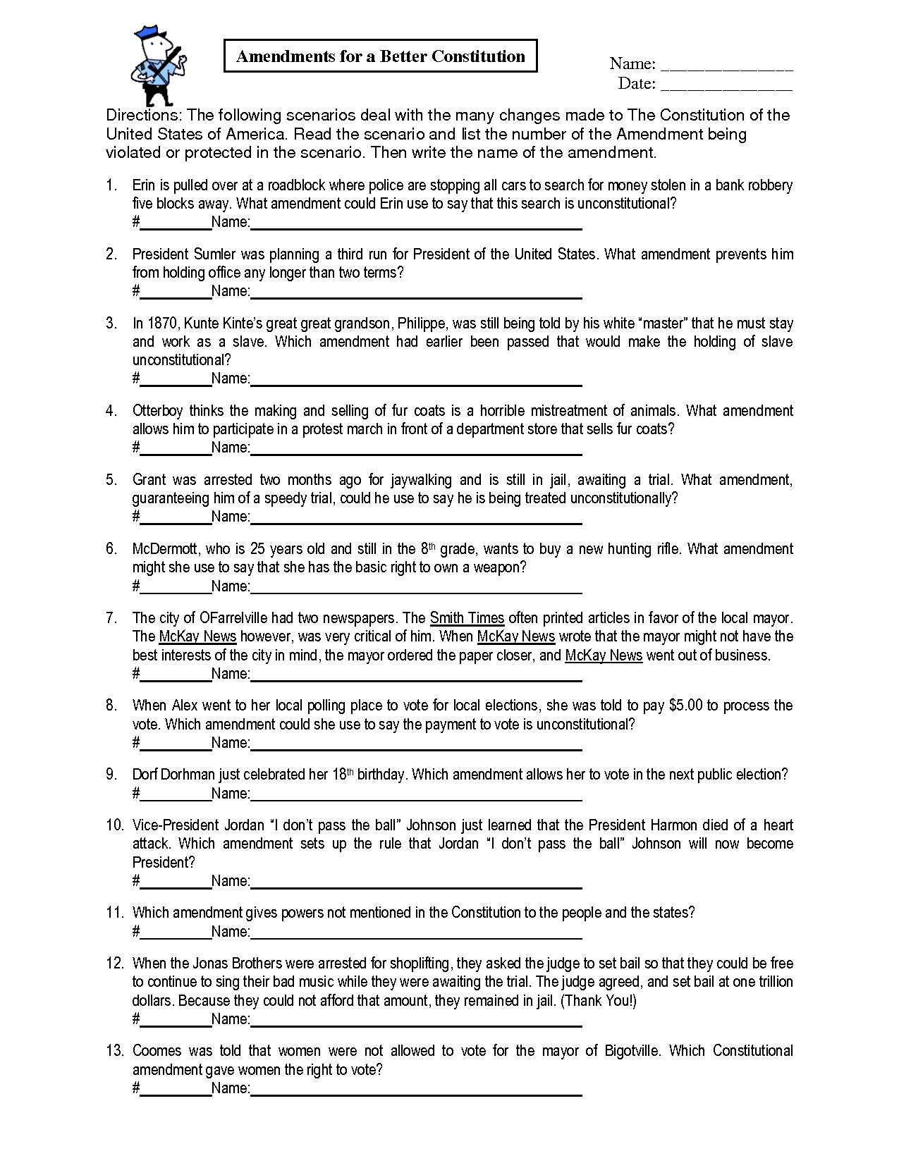 18-best-images-of-amendment-1-worksheet-amendments-to-the-constitution-worksheet-answers-27