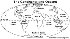 10 Best Images of Label Continents Worksheet - Label Continents and