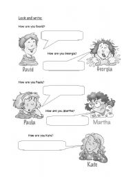 Express Your Feelings Worksheets