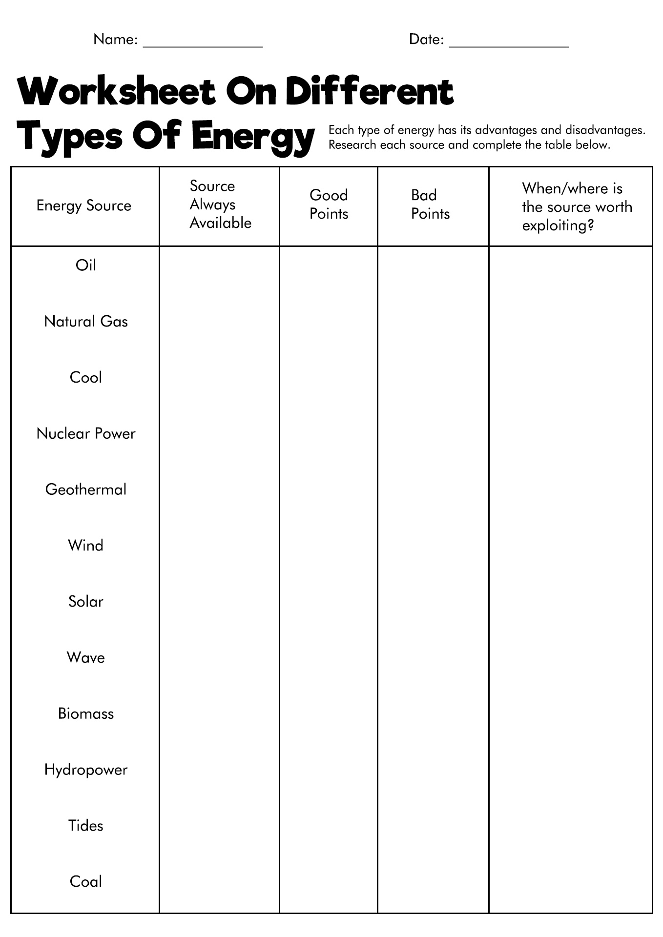 11 Images of Science Heat Energy Worksheets With Answer