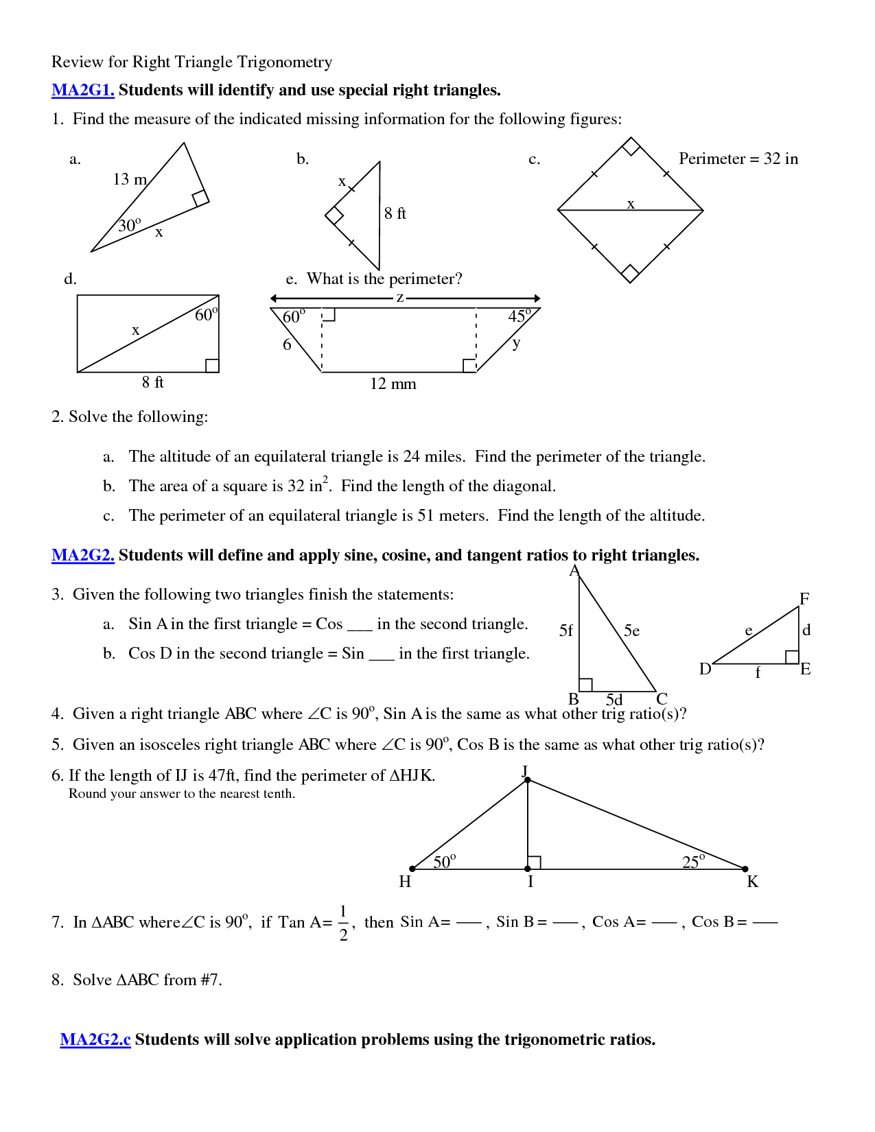 41-worksheet-using-trig-ratios-to-solve-word-problems-worksheet-live