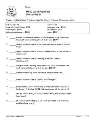 problem solving worksheets for 2nd graders