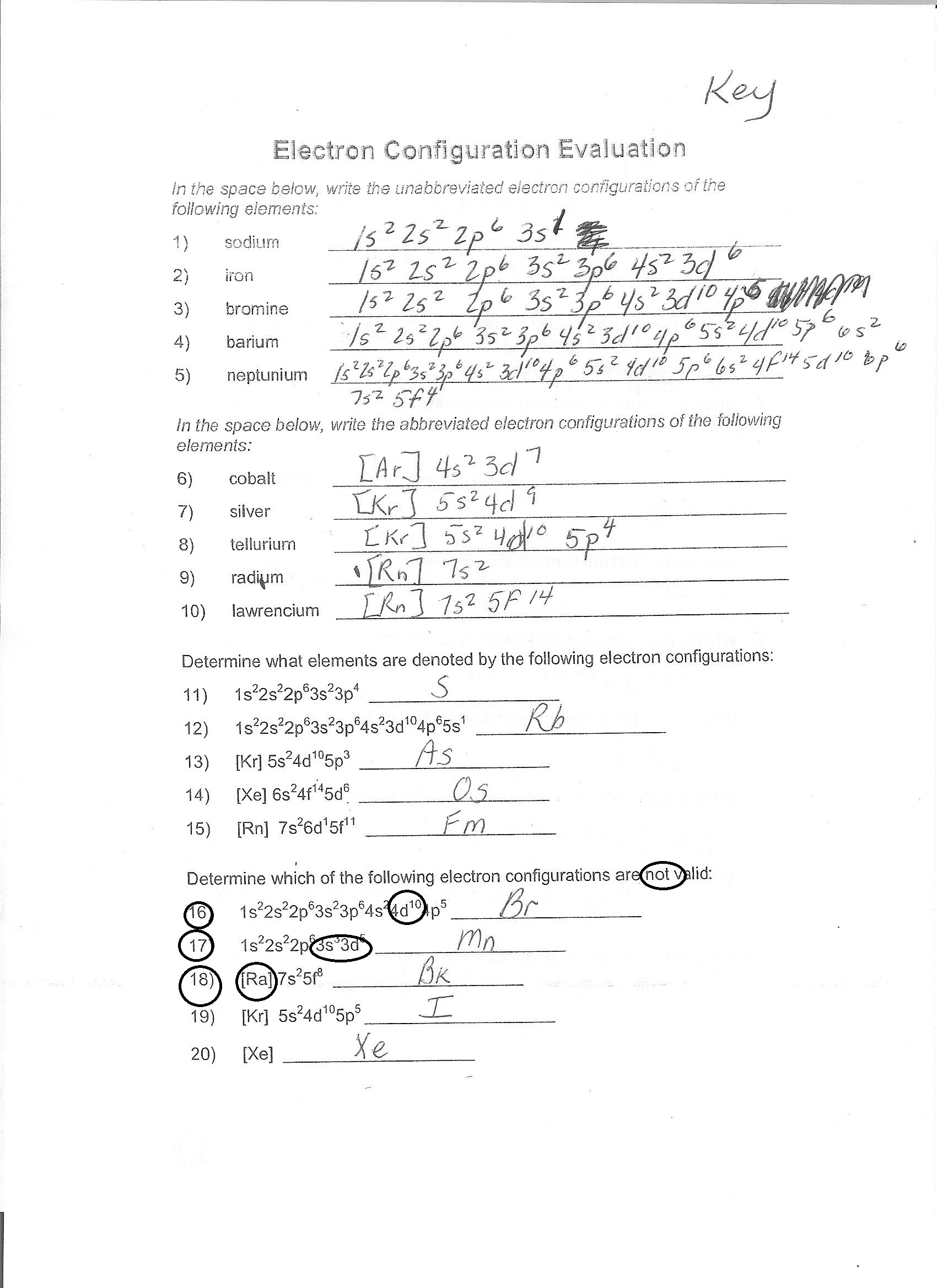 11 Best Images of Atomic Structure Practice Worksheet Answers - Atoms