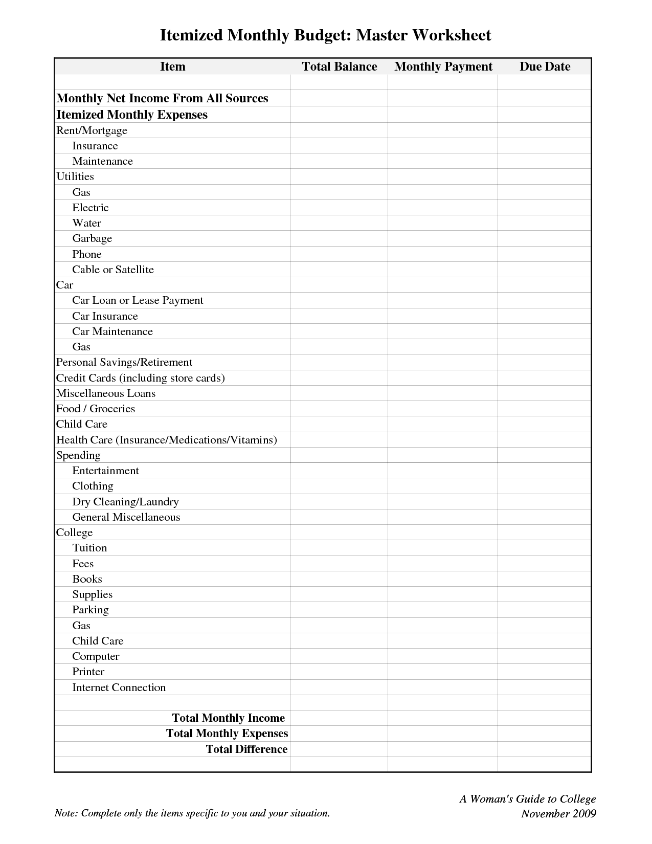 16 Best Images of Expense Worksheet Template  Income and Expense Worksheet, Farm Income and 