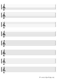 Blank Violin Sheet Music PDF