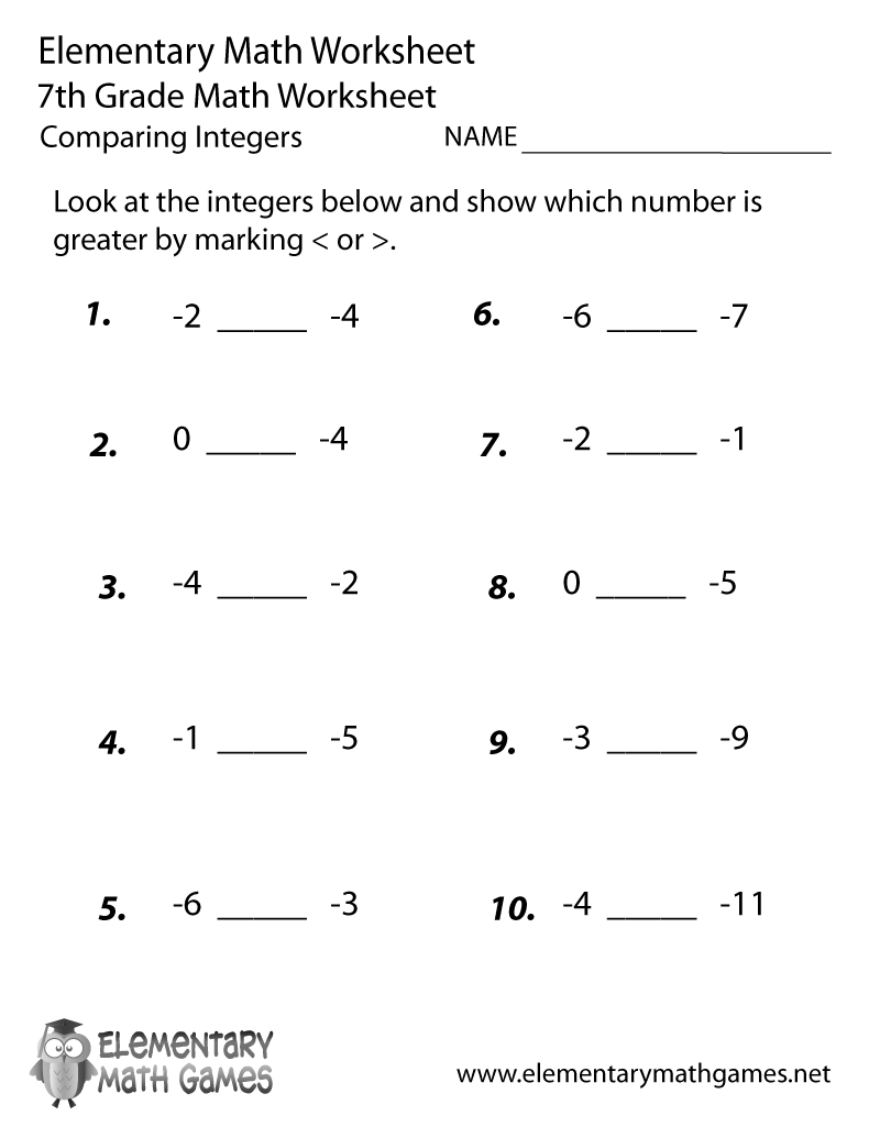 14 Best Images Of 7th 8th Grade Math Worksheets 7th Grade Math 