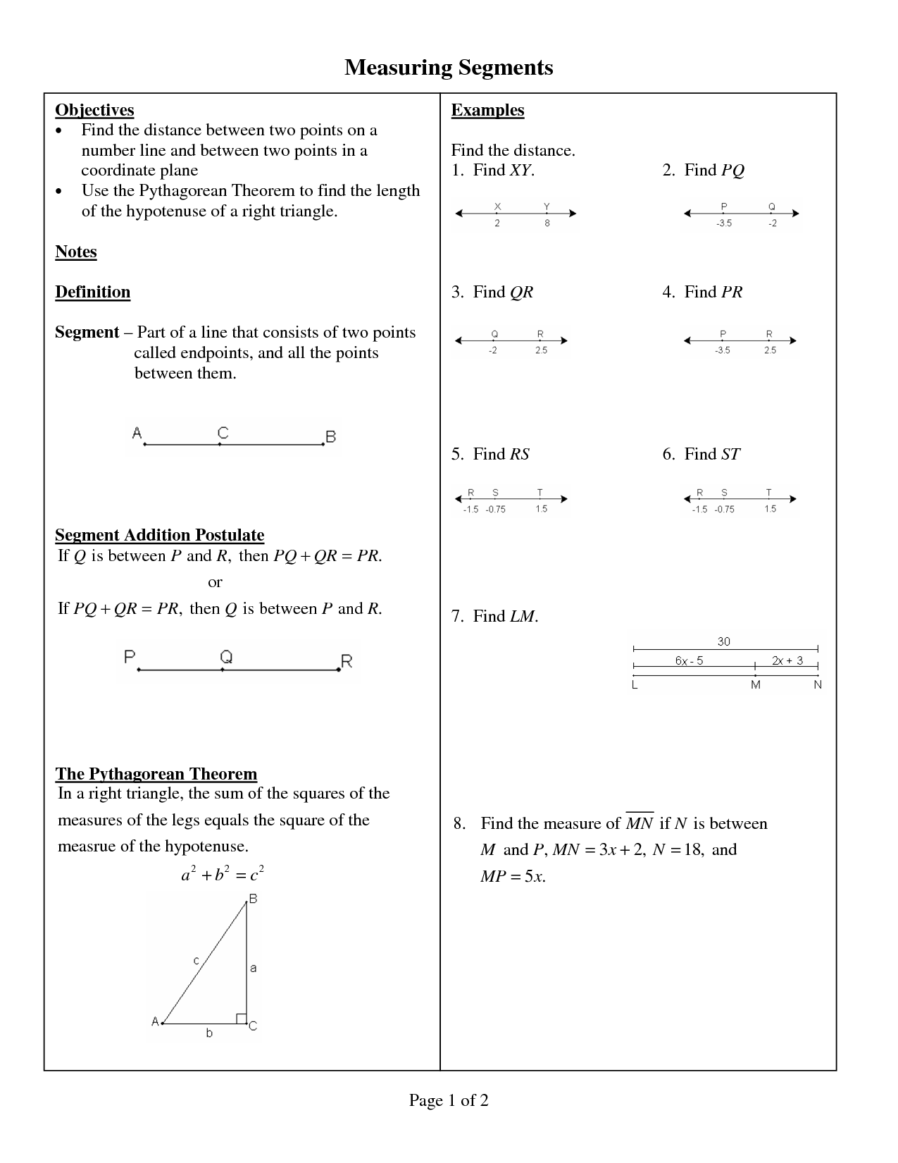 segment-addition-postulate-worksheet-handicraftsism