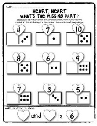 Composing and Decomposing Numbers Worksheets
