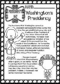 Presidents Day Activity Sheets