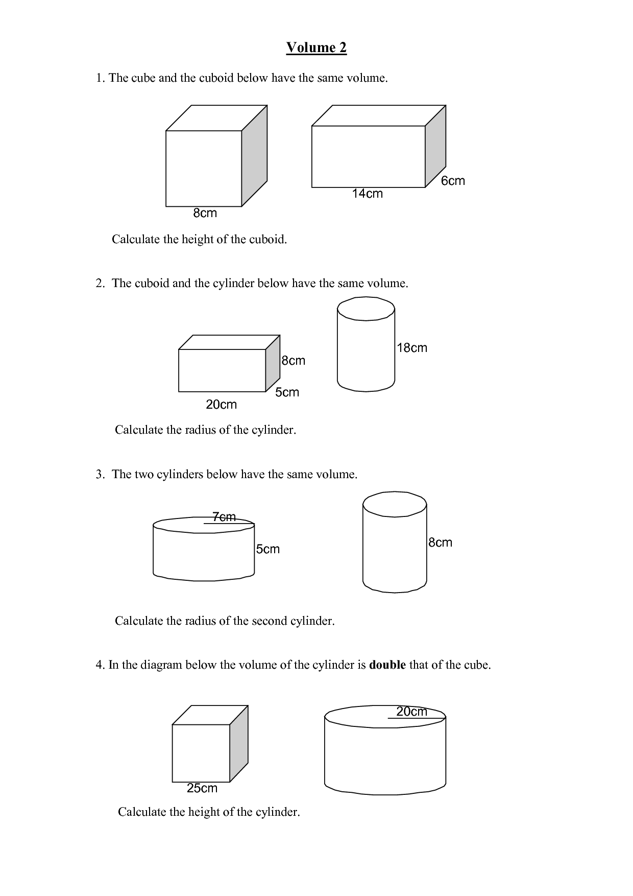16 Best Images of Volume And Capacity Worksheets Rectangular Prism  Rectangular Prism Volume 