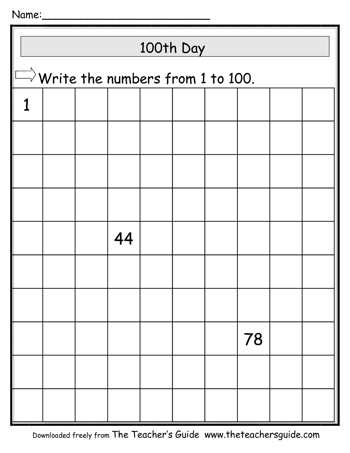 15 Best Images of Fill Missing Number Worksheets - Missing Number