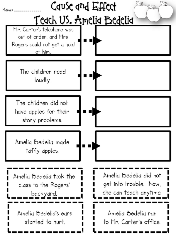 14 Best Images of Cause And Effect Worksheets First Grade - Cause and