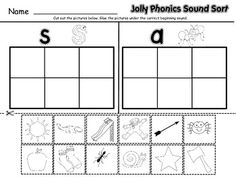 Jolly Phonics Sound Sort