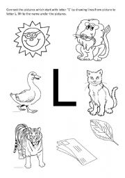 15 Best Images of Jolly Phonics Letter Sound Worksheets  Letter L