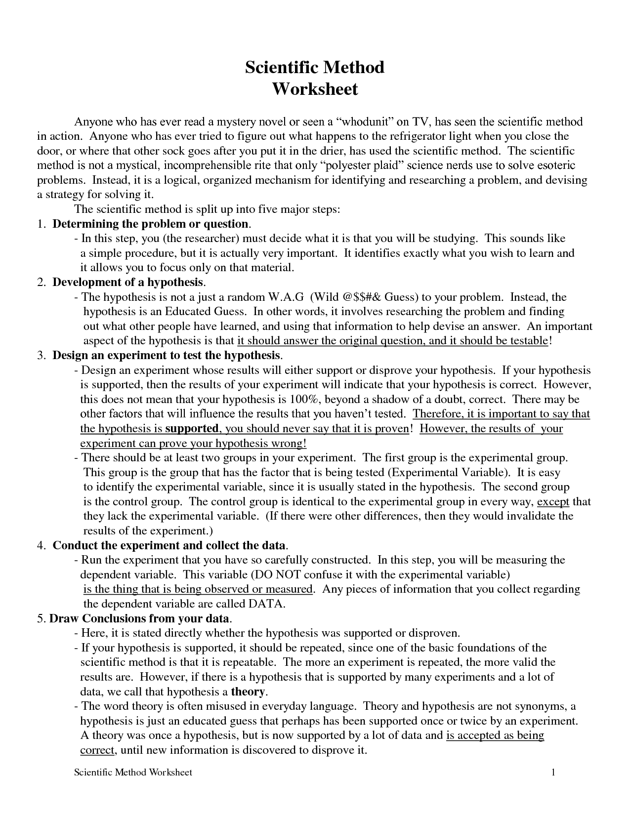 17 Best Images of Middle School Science Worksheets PDF - Physical