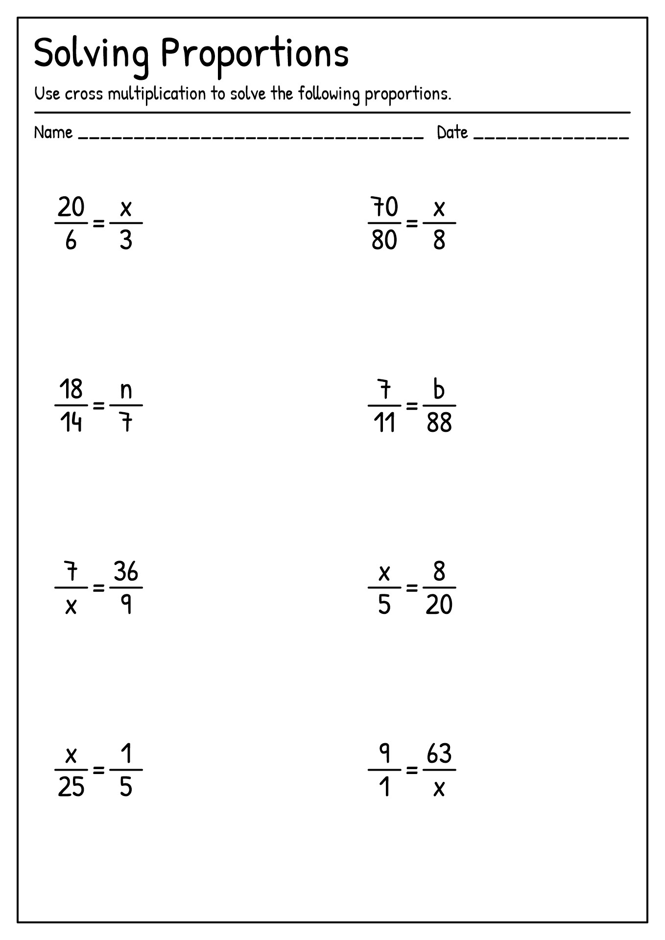 proportional-ratios-worksheets