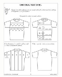 1st Grade Math Patterns Worksheets