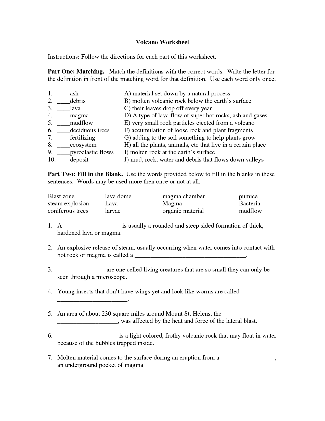 17 Best Images of Middle School Science Worksheets PDF - Physical