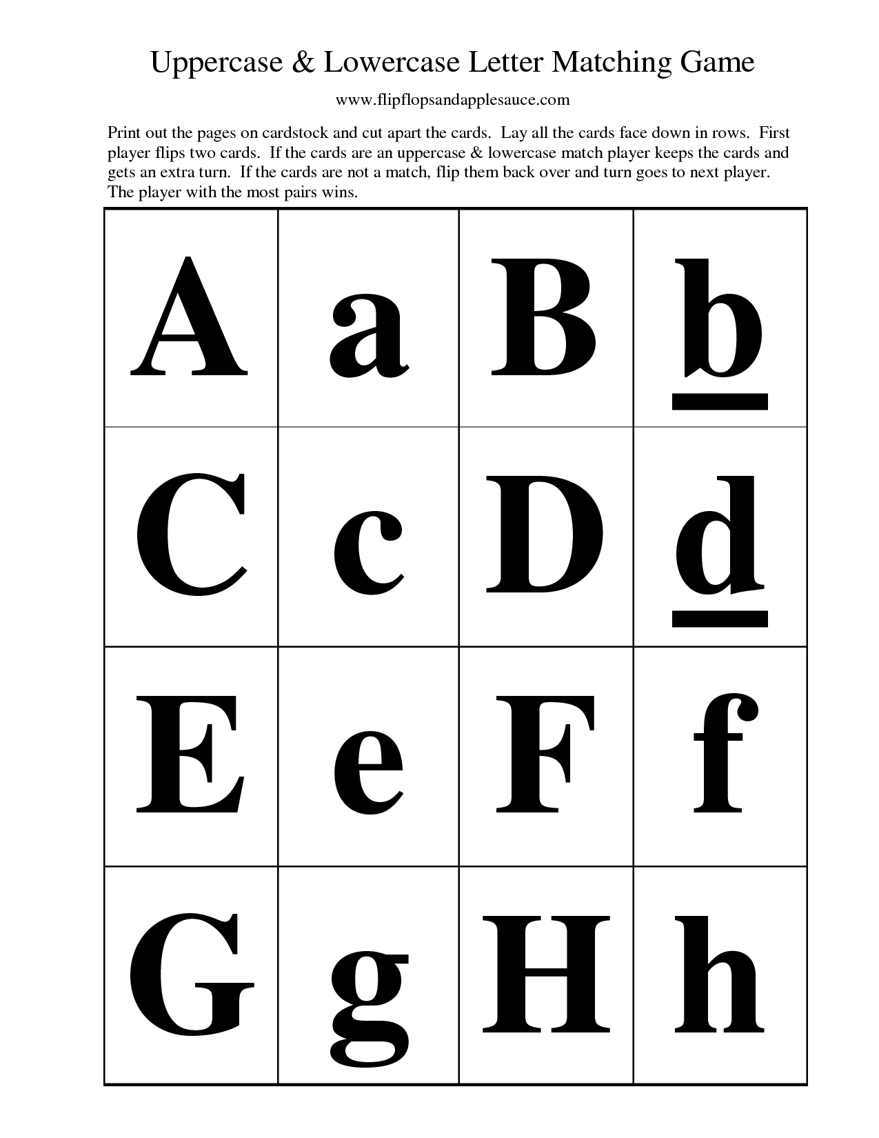 11 best images of uppercase and lowercase letters worksheets capital