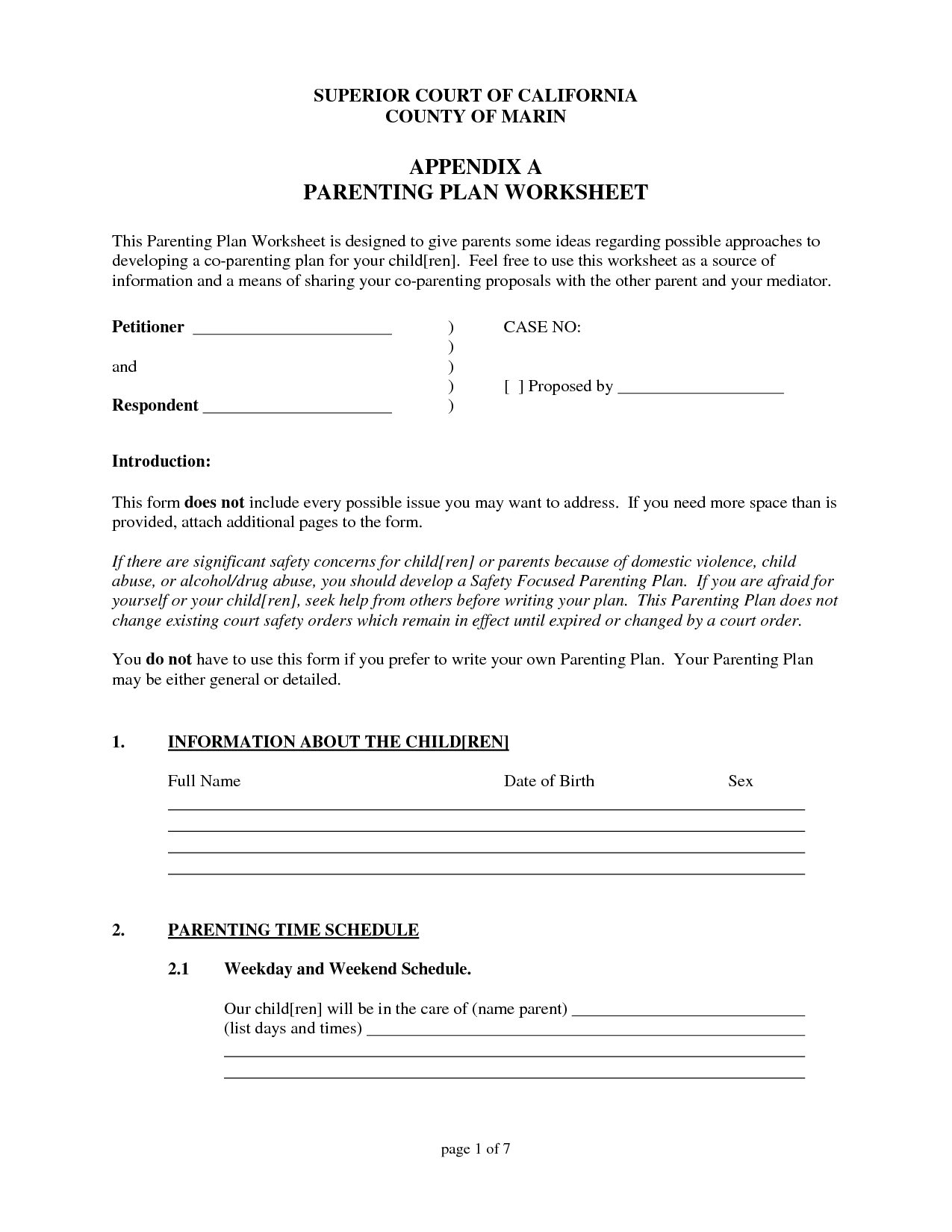 43-co-parenting-plan-worksheet-worksheet-master