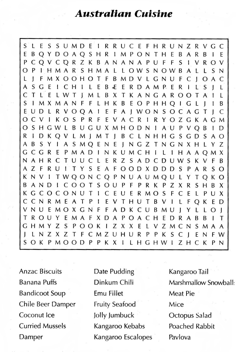 13 Best Images of Printable Cooking Word Search Worksheet - Spanish
