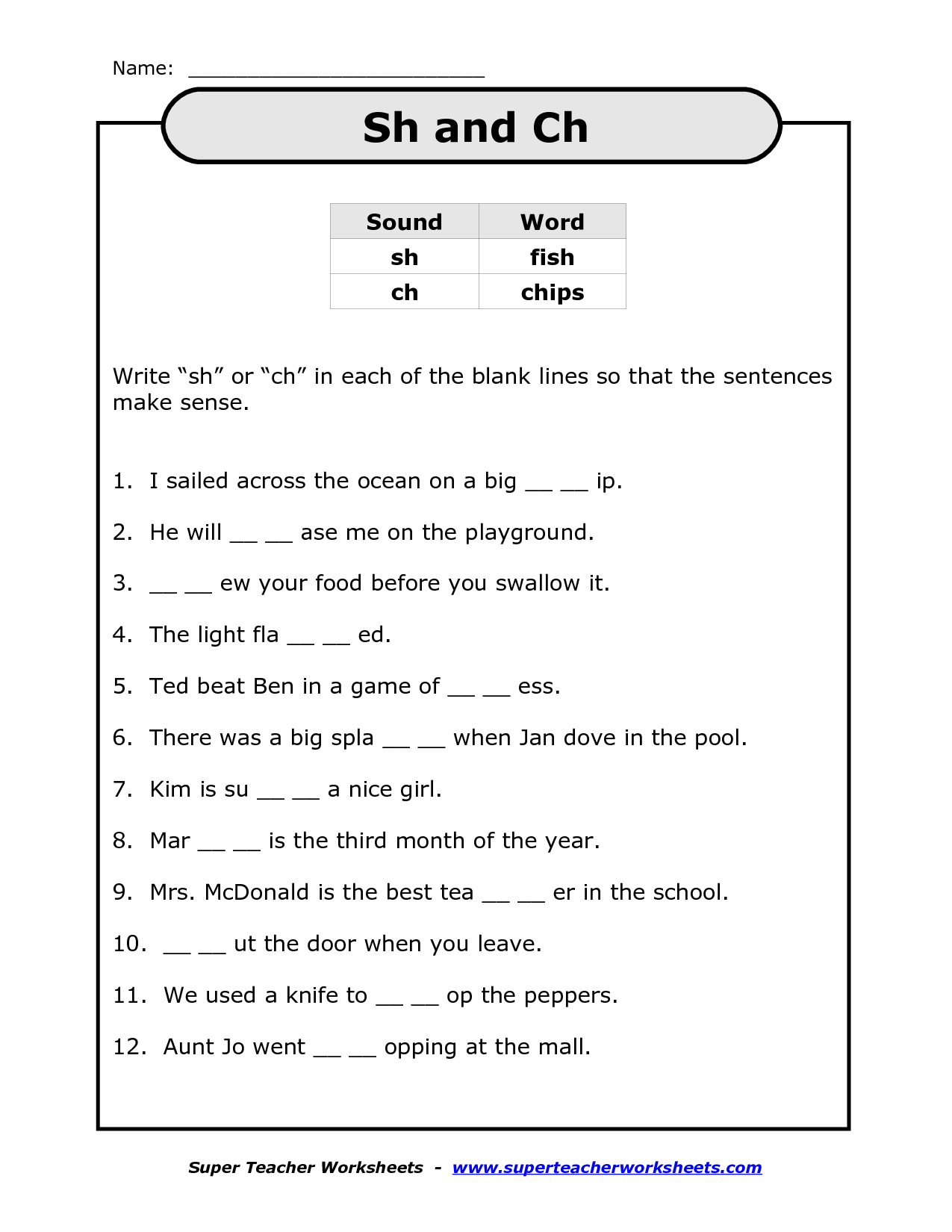 10 Best Images Of Consonant Digraph Worksheet For Kindergarten Digraph Sh CH Th Wh Ph
