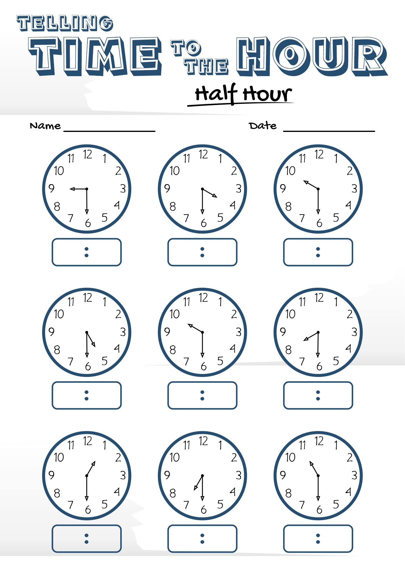 telling-time-first-grade-worksheet
