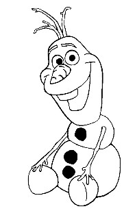 Frozen Olaf Coloring Pages to Print