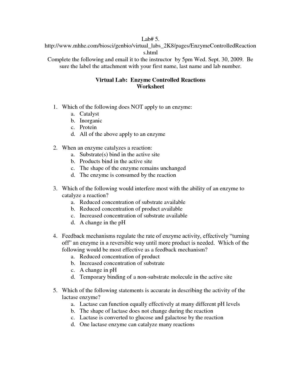 11 Best Images of Label Enzyme Worksheet  Enzyme Reactions Worksheet Answer Key, DNA 