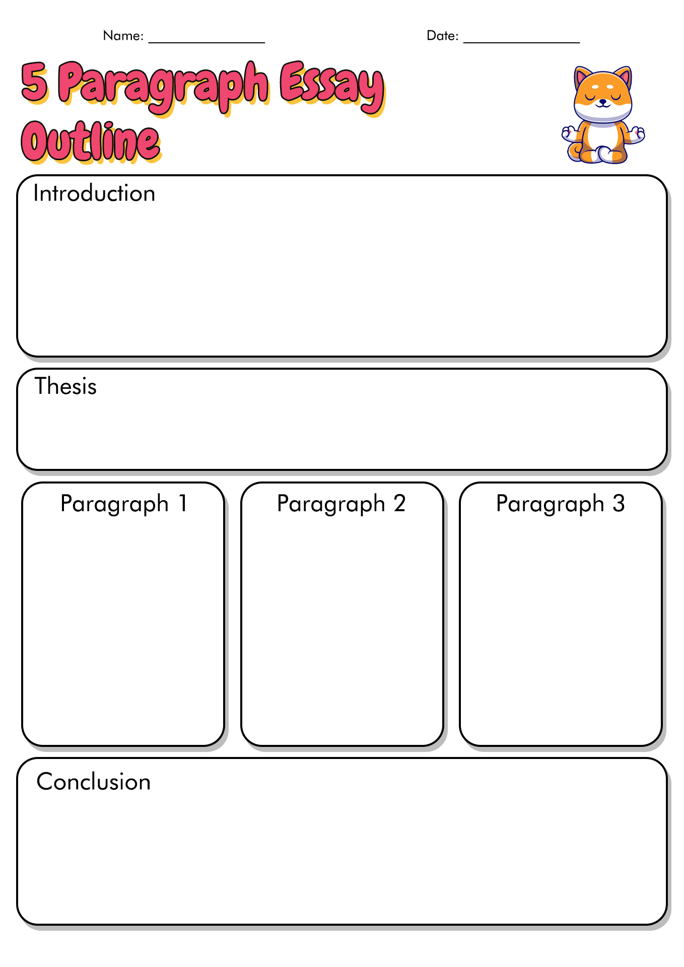 5 paragraph essay outline high school 5 paragraph essay outline high school picture