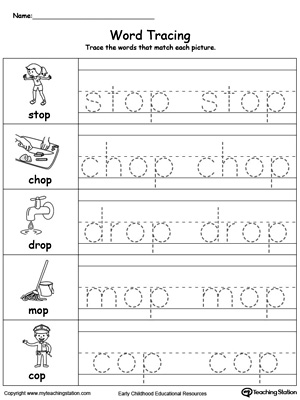 14 Best Images of Sentence Tracing Worksheets Kindergarten - Alphabet