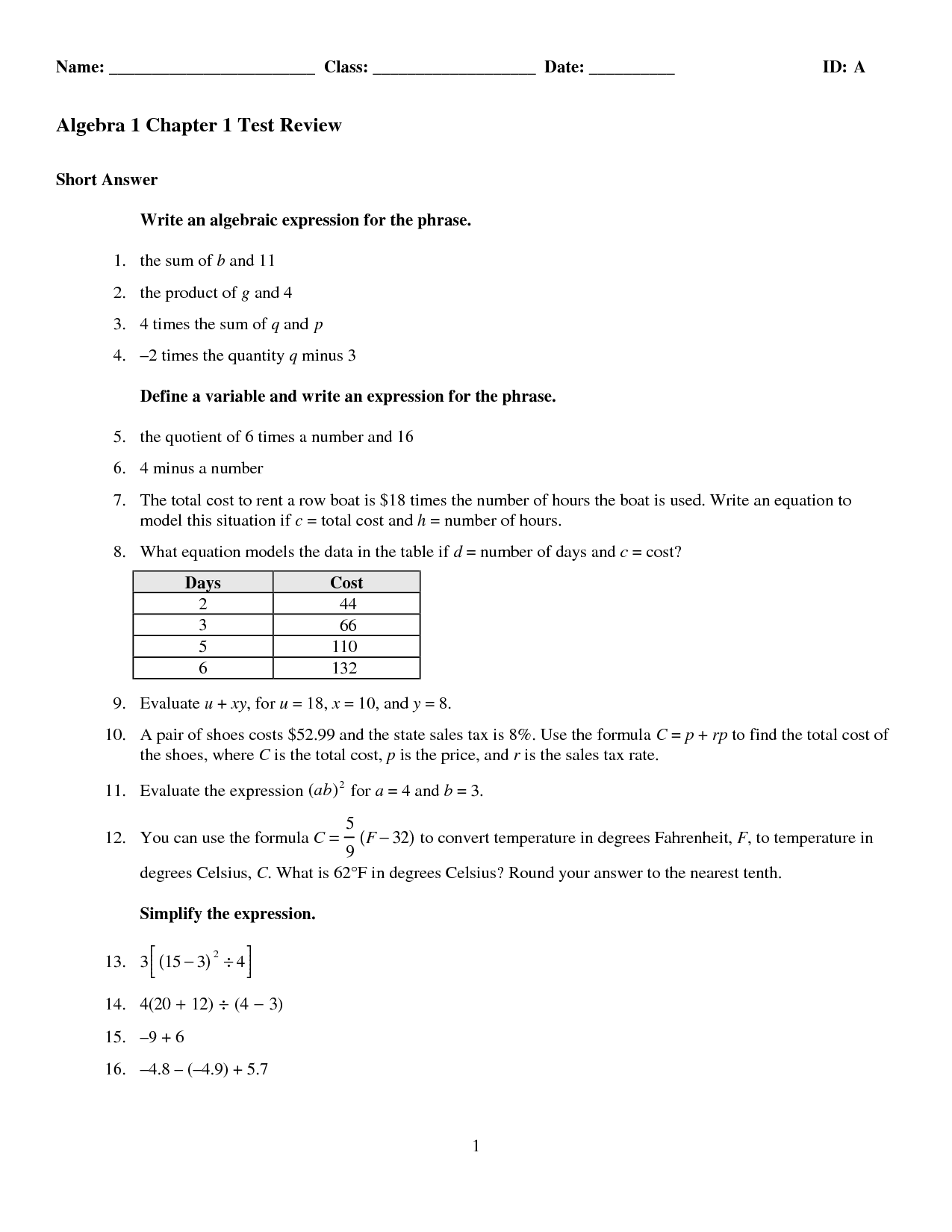 16 Best Images of Prentice Hall Science Worksheets Chapter 5 Biology Worksheet Answers Chapter