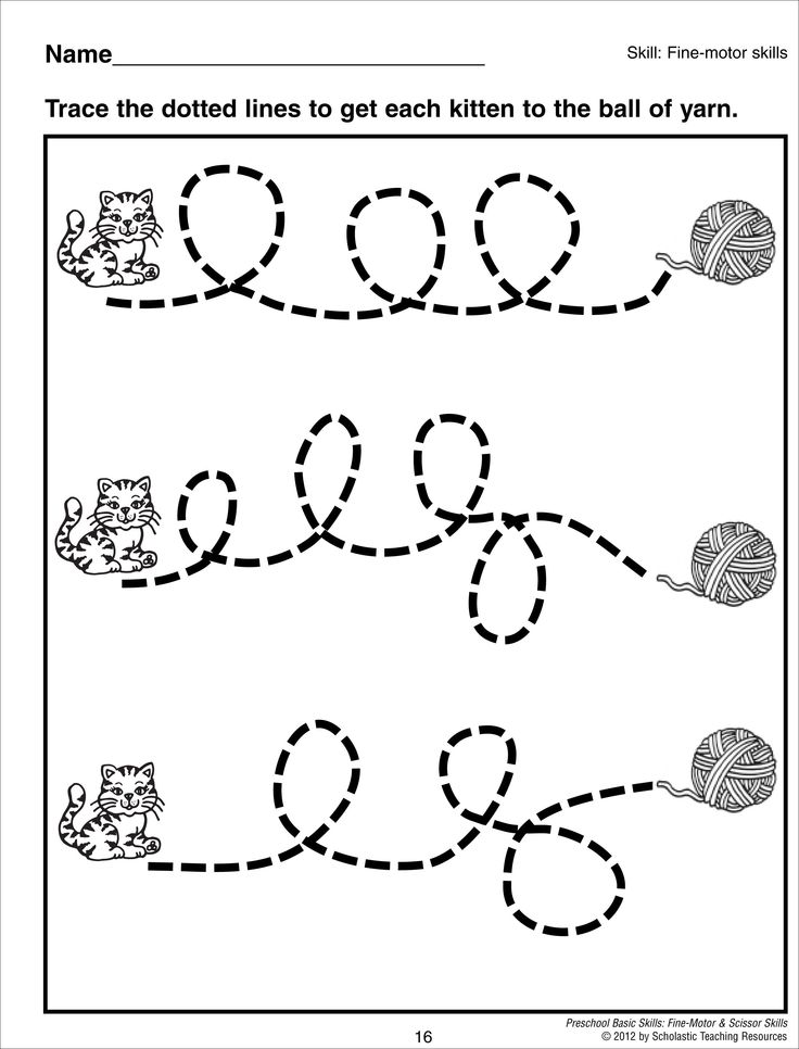 7 Best Images of Dotted Line Tracing Worksheets - Preschool Line