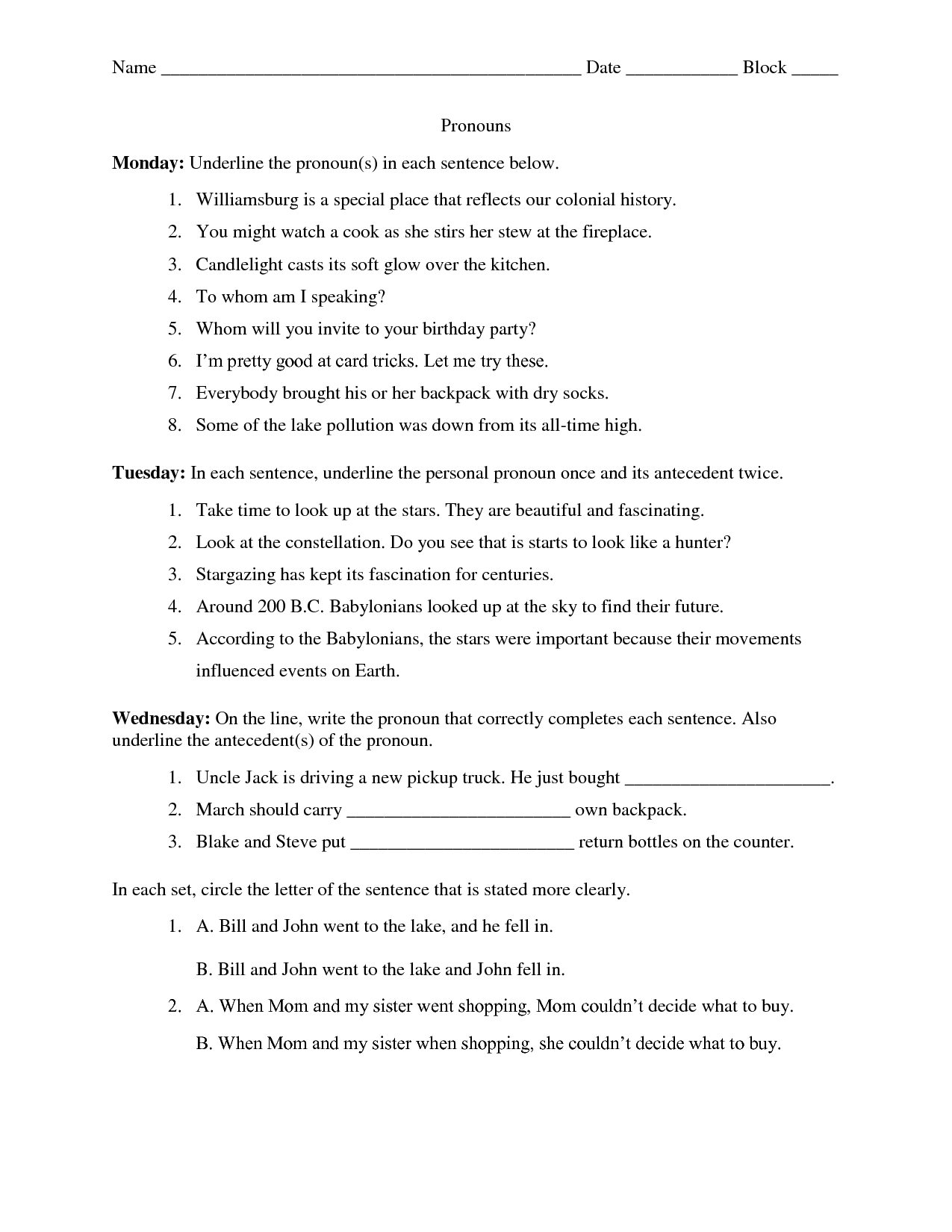 15-best-images-of-antecedent-worksheet-middle-school-pronoun