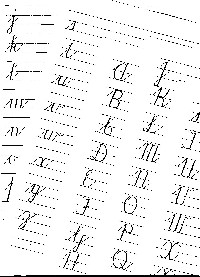 Cursive Letter Practice Sheets