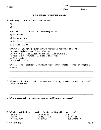 Science Lab Safety Worksheets