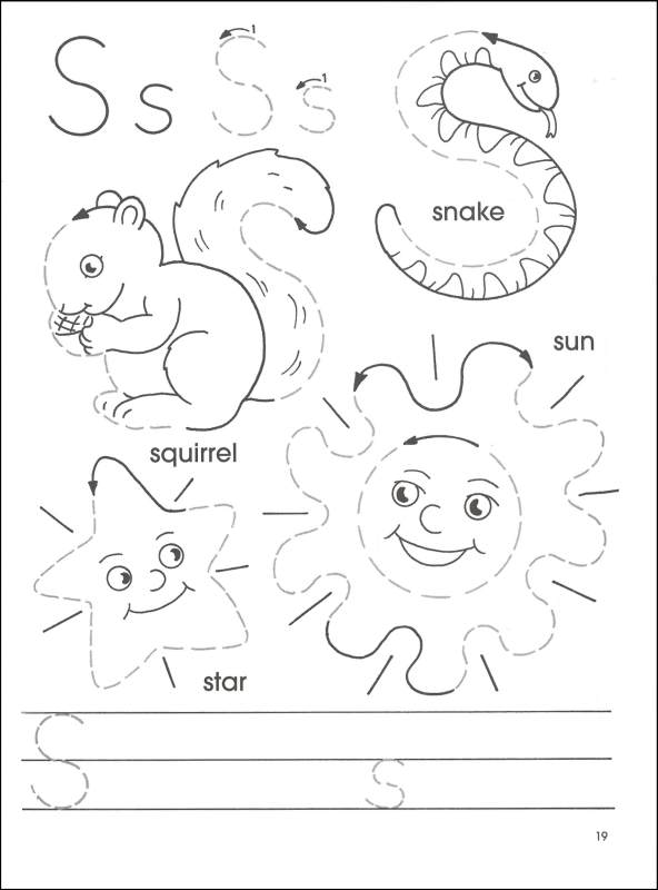 Tracing Capital Letter Coloring Pages