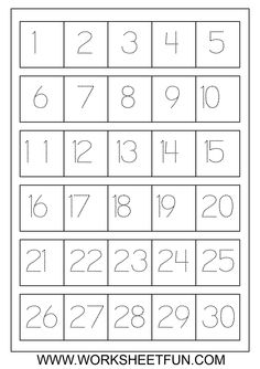 11 Best Images of Missing Number Worksheets 1-15 - Missing Numbers 1-50