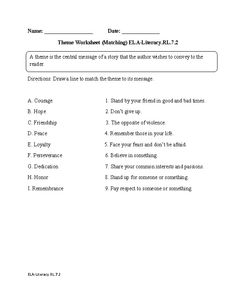 7th Grade English Worksheets Printable